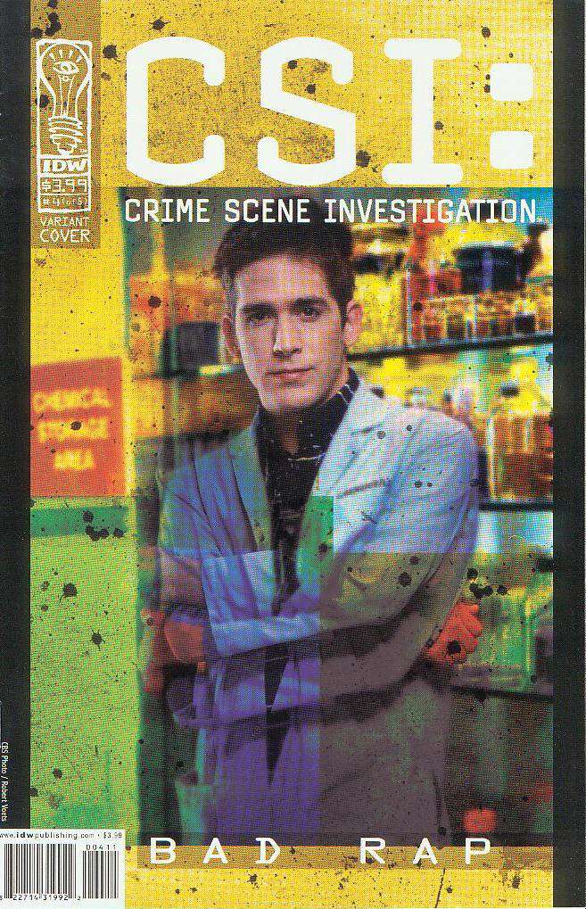 CSI: Crime Scene Investigation—Bad Rap #4 Variation A