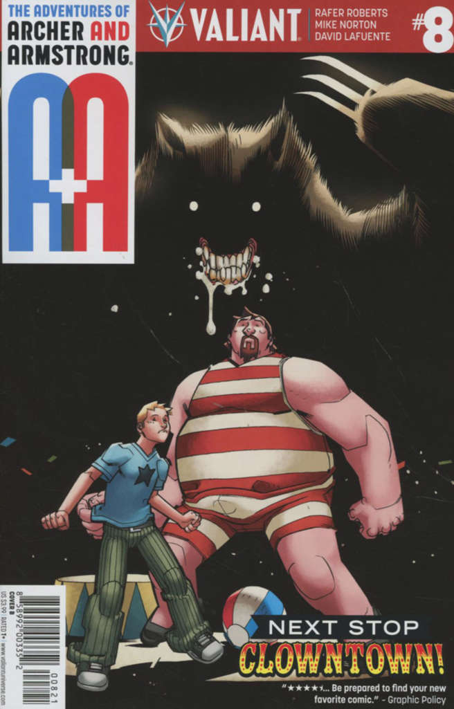 A&A: The Adventures of Archer & Armstrong #8 Variation B