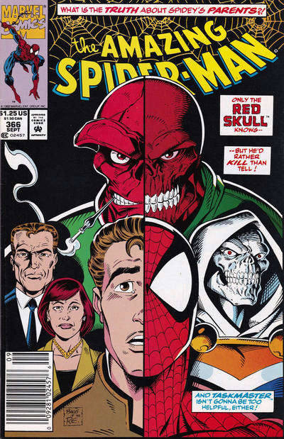 The Amazing Spider-Man #366 Newsstand Edition