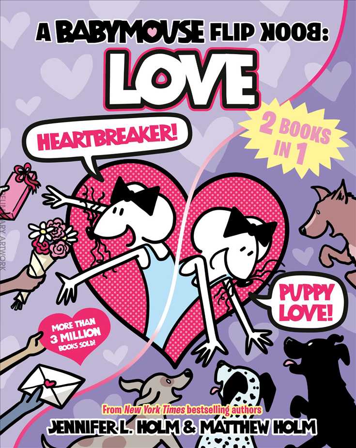 A Babymouse Flip Book: Love (Heartbreaker+Puppy Love)