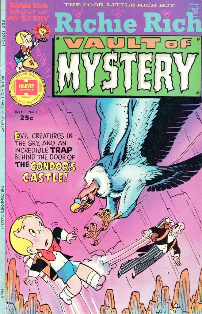 Richie Rich Vaults of Mystery #5