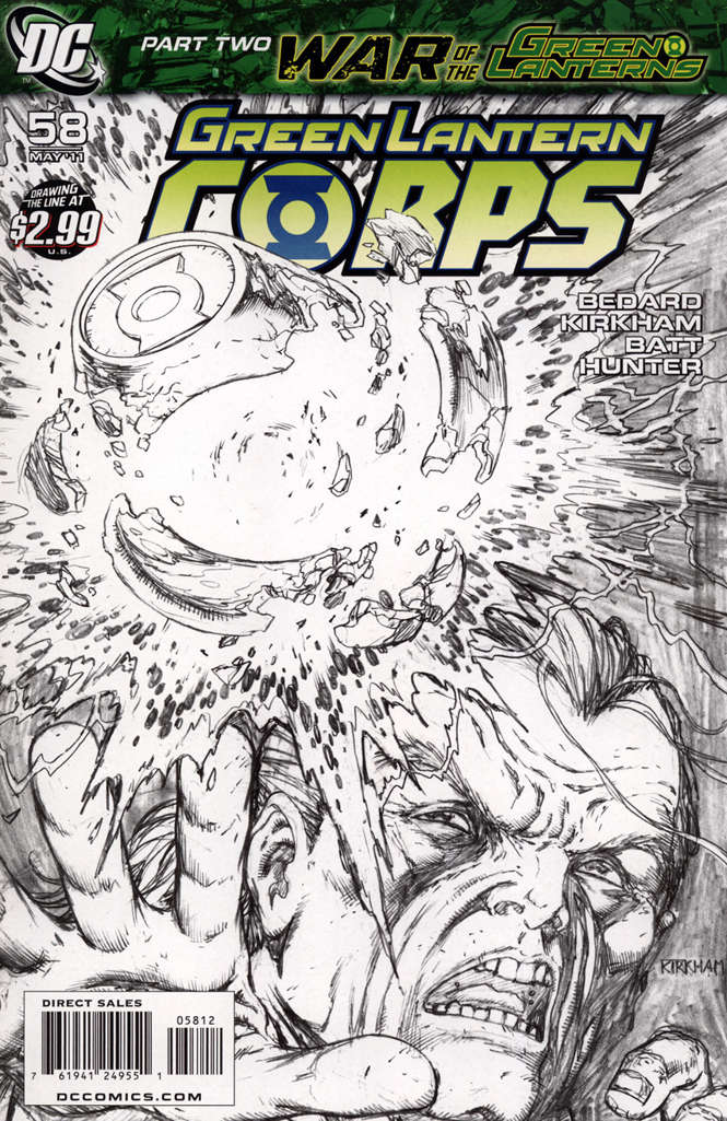 Green Lantern Corps (2nd Series) #58  - 2nd printing