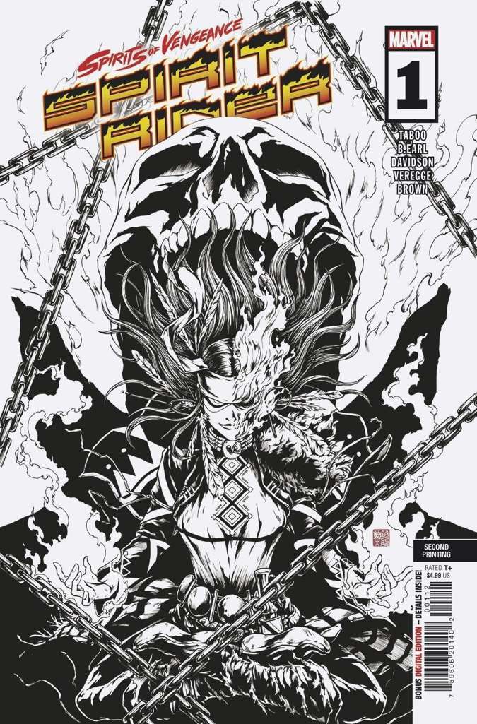 Spirits of Vengeance: Spirit Rider #1  - 2nd printing