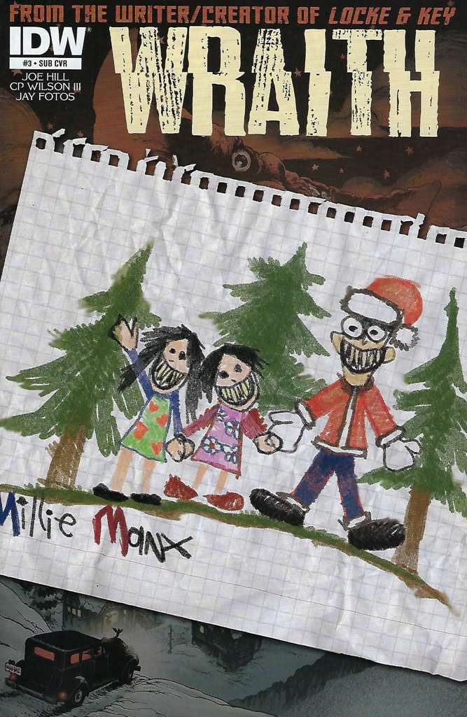 The Wraith: Welcome To Christmasland #3 Variation A