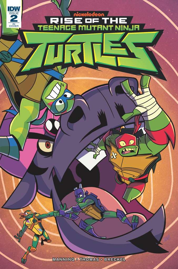 Rise of the Teenage Mutant Ninja Turtles #2 Variation B