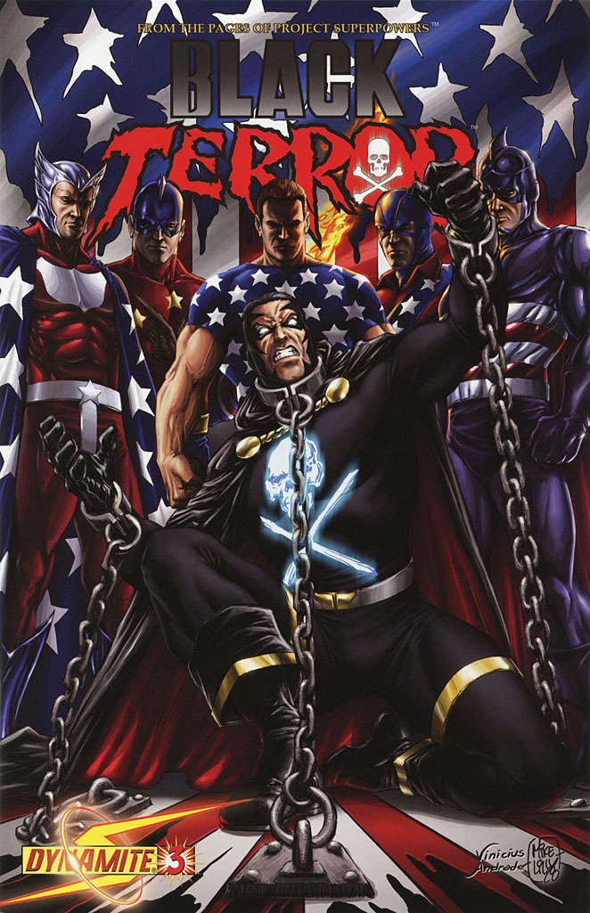 Black Terror (Dynamite) #3 Variation B