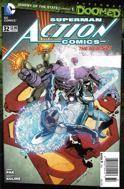 Action Comics (2nd Series) #32 Newsstand Edition