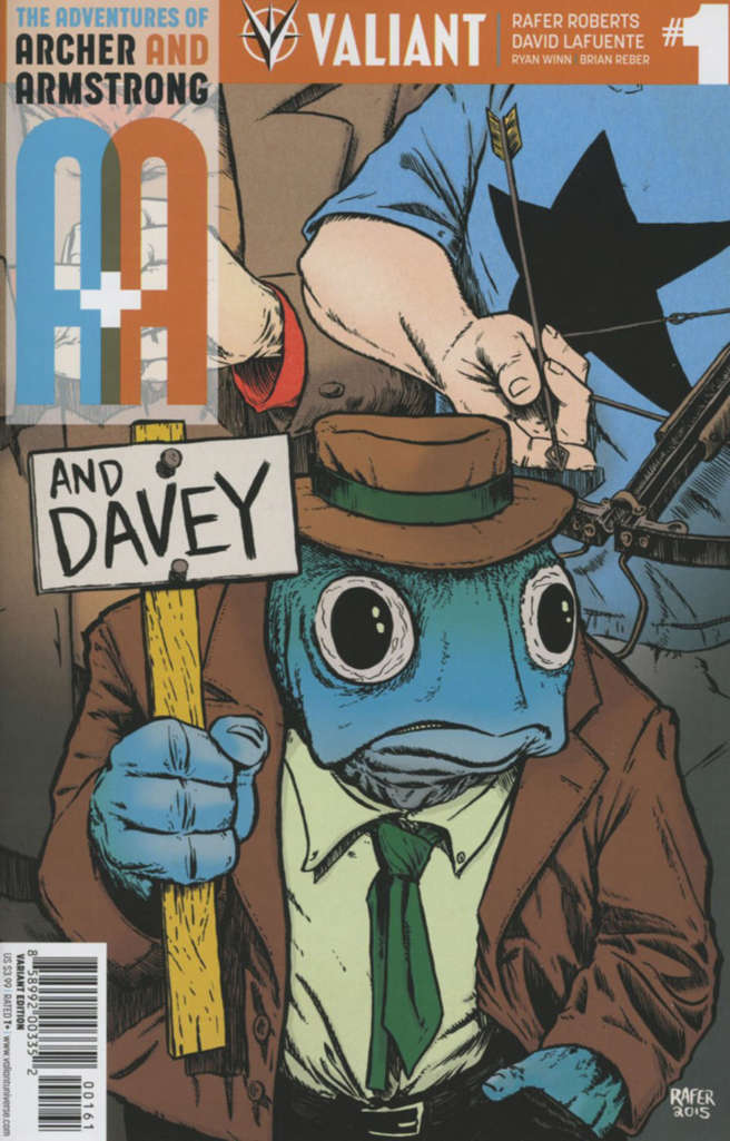A&A: The Adventures of Archer & Armstrong #1 Variation F