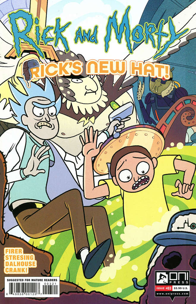 Rick and Morty: Rick’s New Hat #3 Variation B