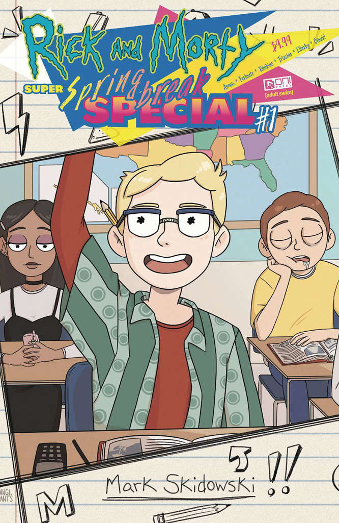 Rick and Morty: Super Spring Break Special #1 Variation C