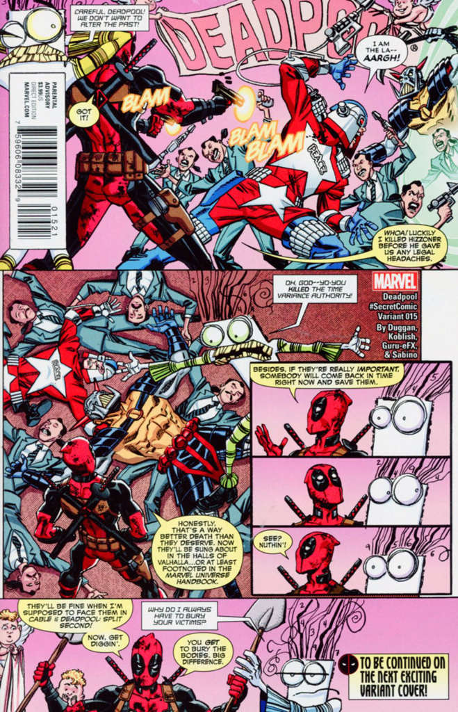 Deadpool (5th Series) #15 Variation A