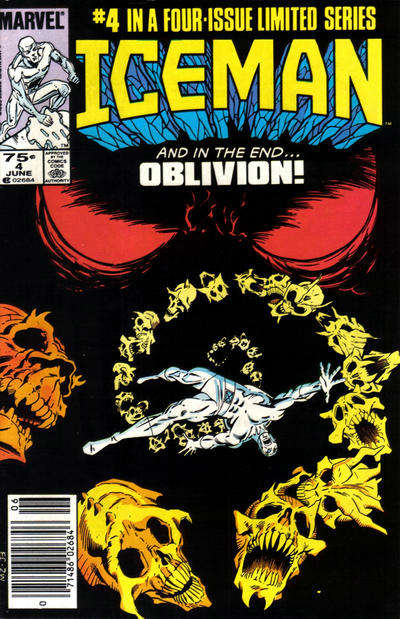Iceman (1st Series) #4 Newsstand Edition