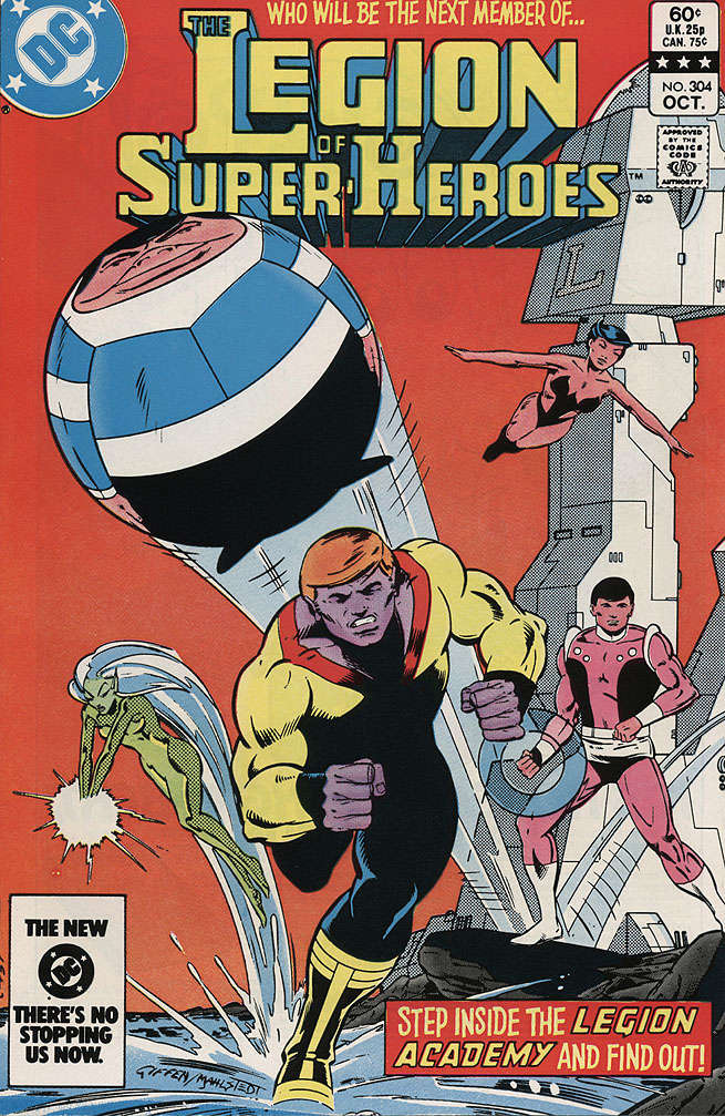 The Legion of Super-Heroes (2nd Series) #304