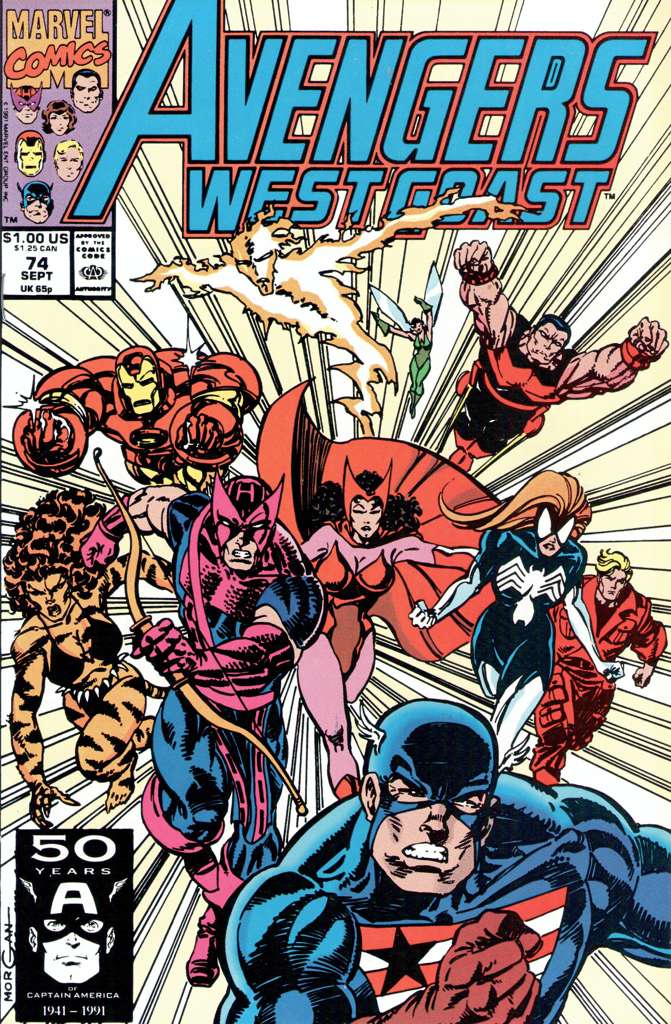Avengers West Coast #74