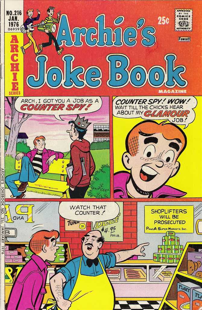 Archie’s Jokebook Magazine #216