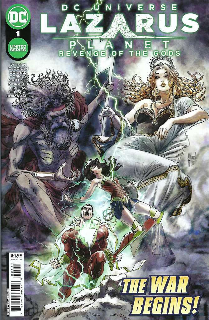 Lazarus Planet: Revenge of the Gods #1
