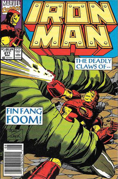 Iron Man (1st Series) #271 Newsstand Edition