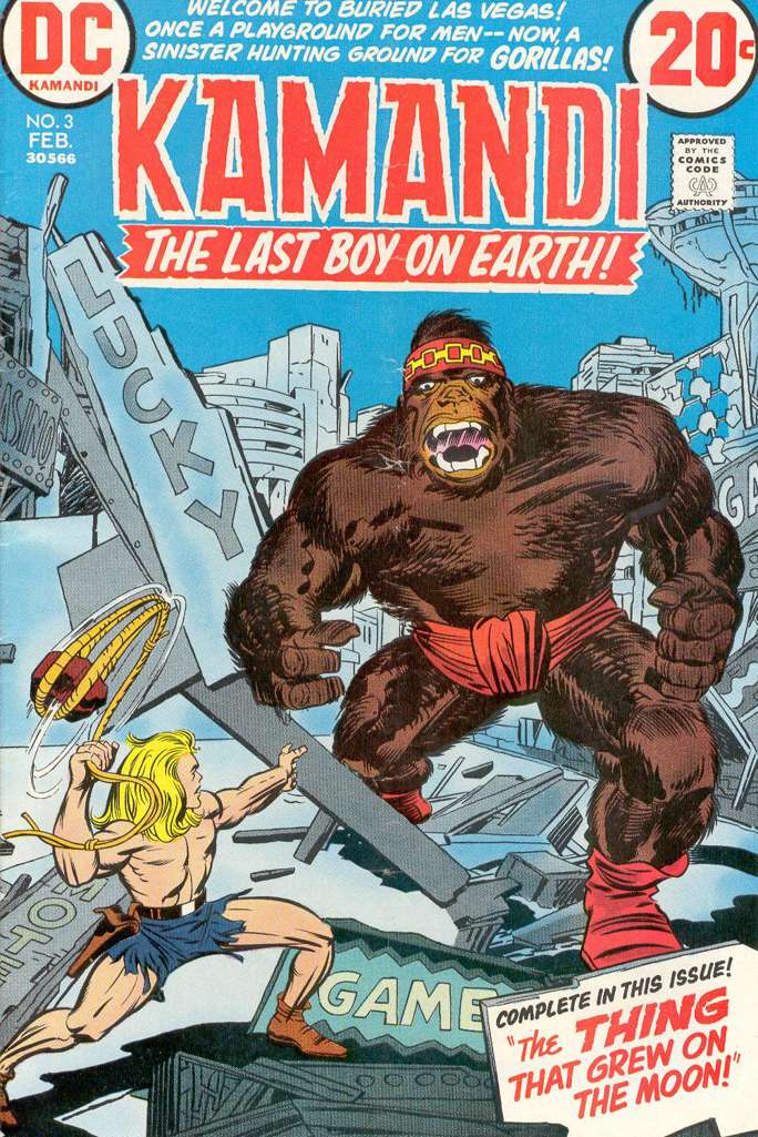 Kamandi, the Last Boy on Earth #3