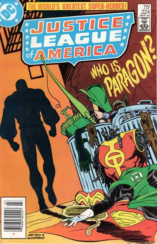 Justice League of America #224 Newsstand Edition