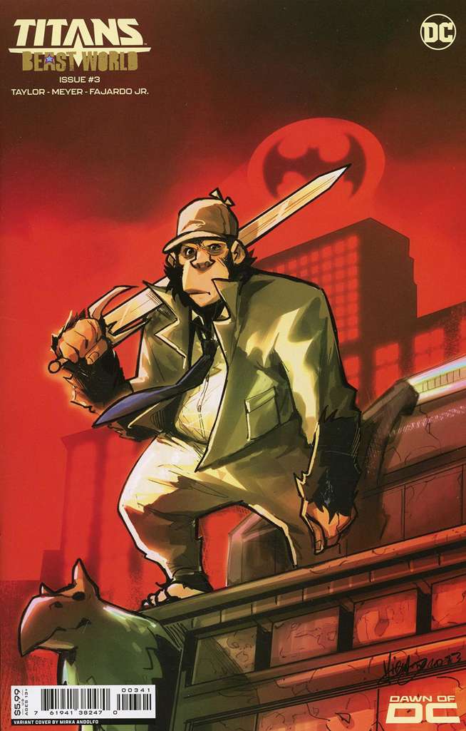 Titans: Beast World #3 Variation D
