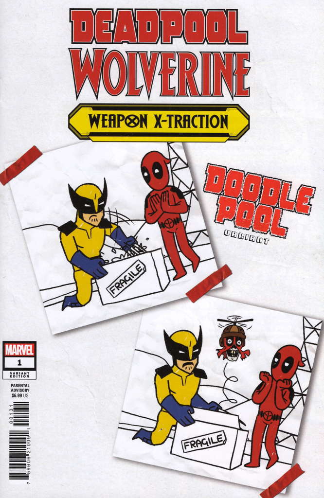 Deadpool/Wolverine: Weapon X-Traction #1 Variation B