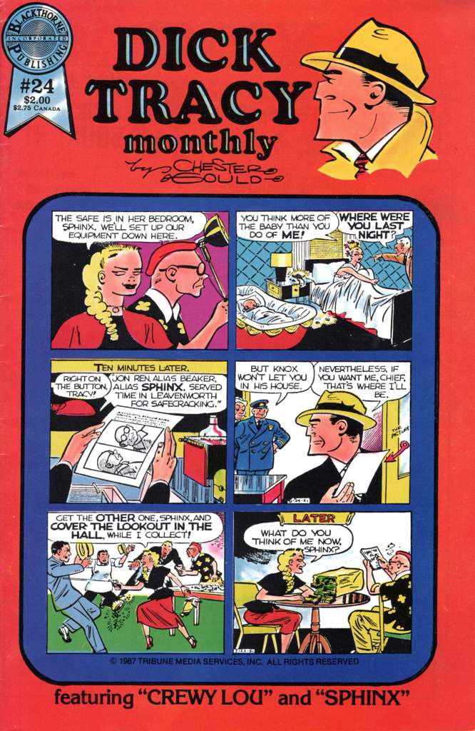 Dick Tracy Monthly (Blackthorne) #24