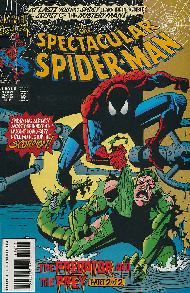 The Spectacular Spider-Man #216