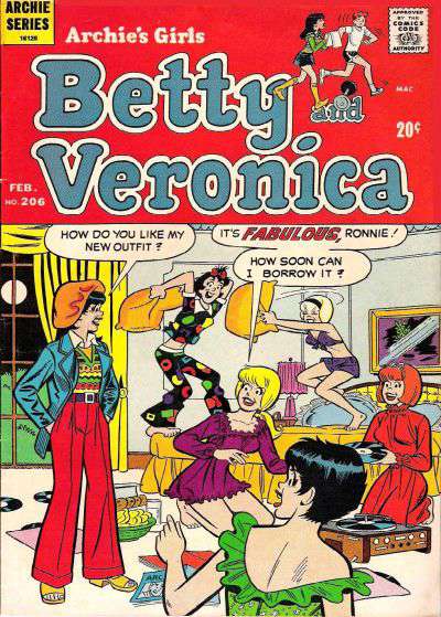 Archie’s Girls Betty & Veronica #206