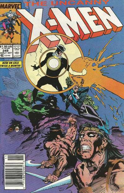 The Uncanny X-Men #249 Newsstand Edition