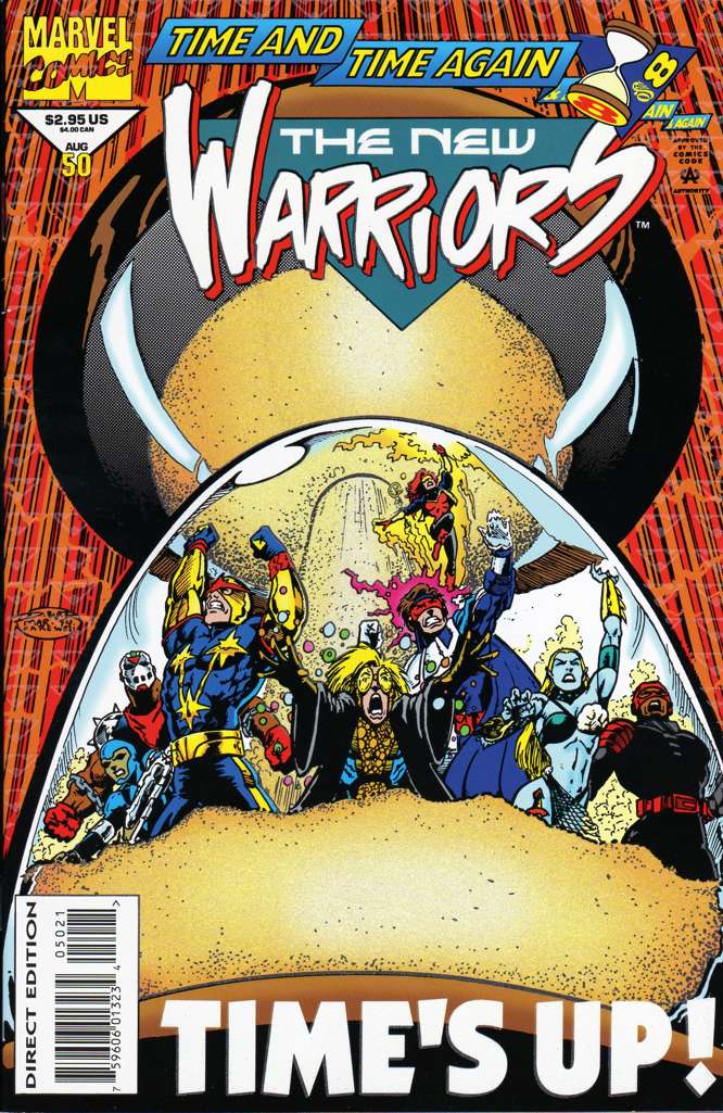 The New Warriors #50 Special Cover