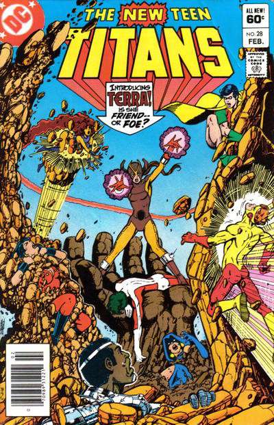 The New Teen Titans (1st Series) #28 Newsstand Edition