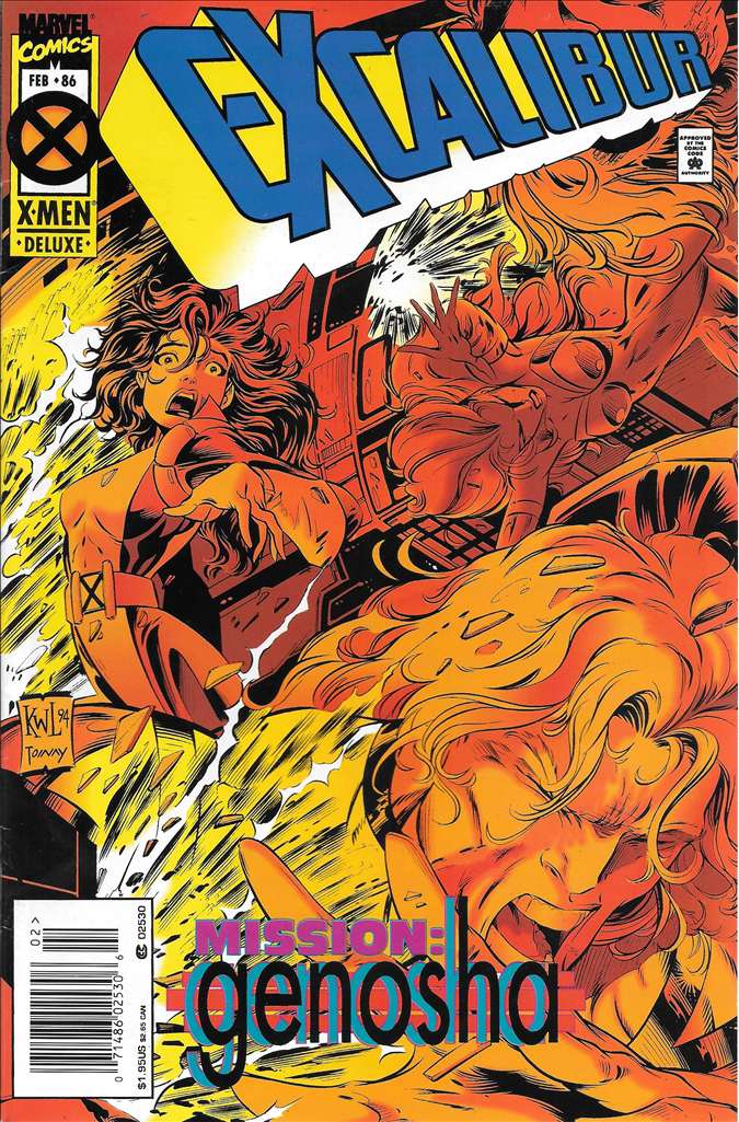 Excalibur #86 Newsstand Edition