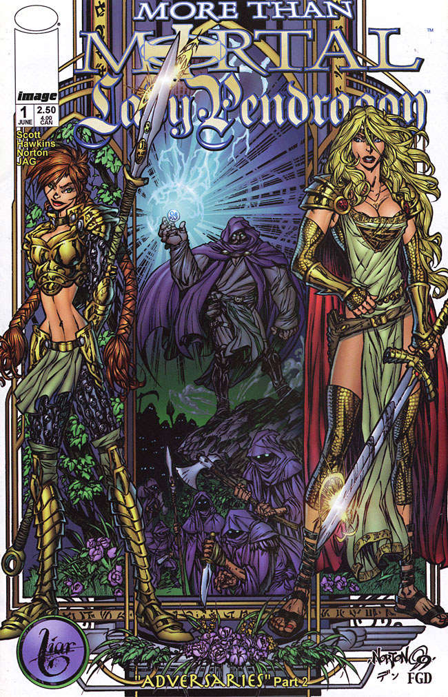 More Than Mortal/Lady Pendragon #1 Variation A