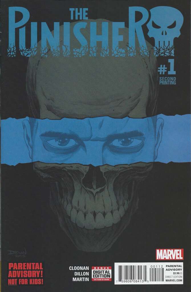 The Punisher (11th Series) #1  - 2nd printing