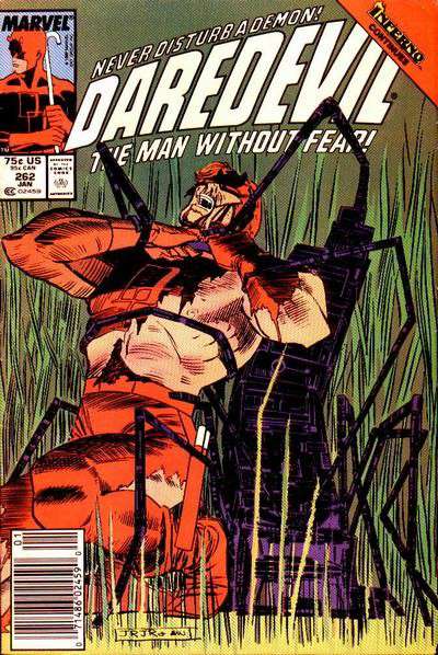 Daredevil #262 Newsstand Edition