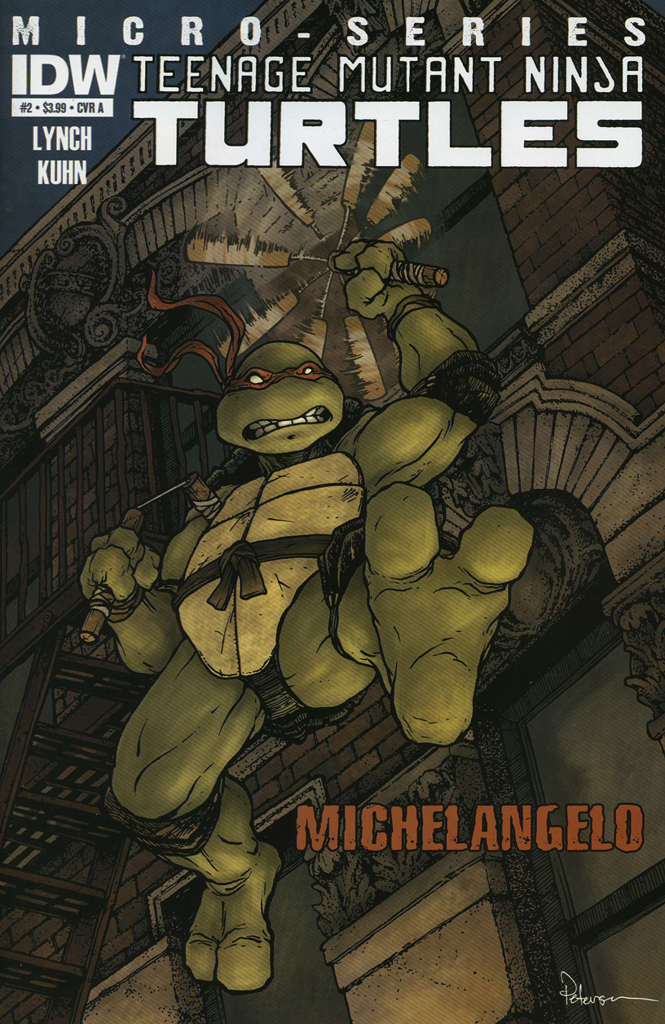 Teenage Mutant Ninja Turtles Microseries #2 Variation A
