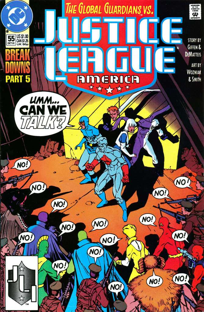 Justice League America #55