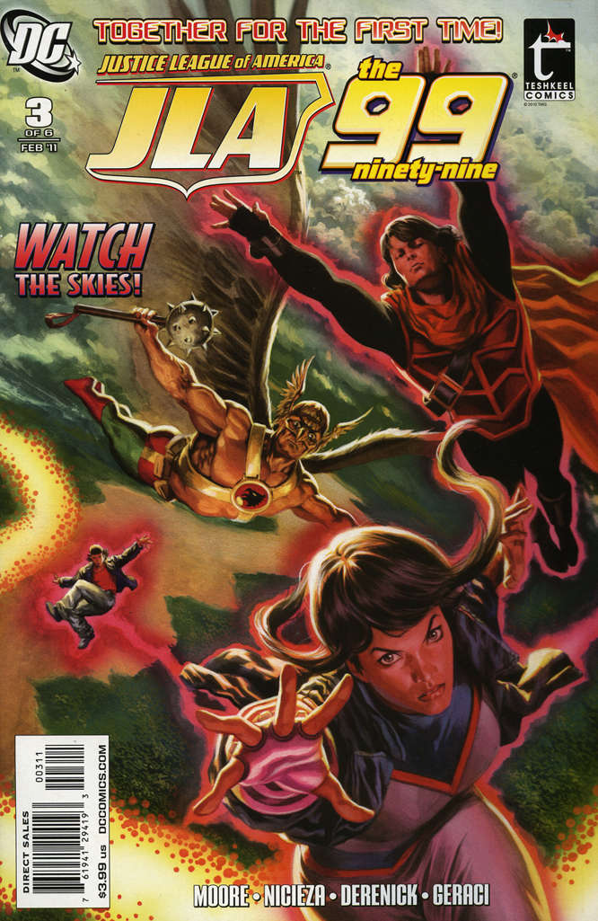 Justice League of America/The 99 #3