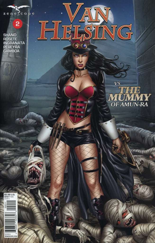 Van Helsing vs The Mummy of Amun-Ra #2 Variation A