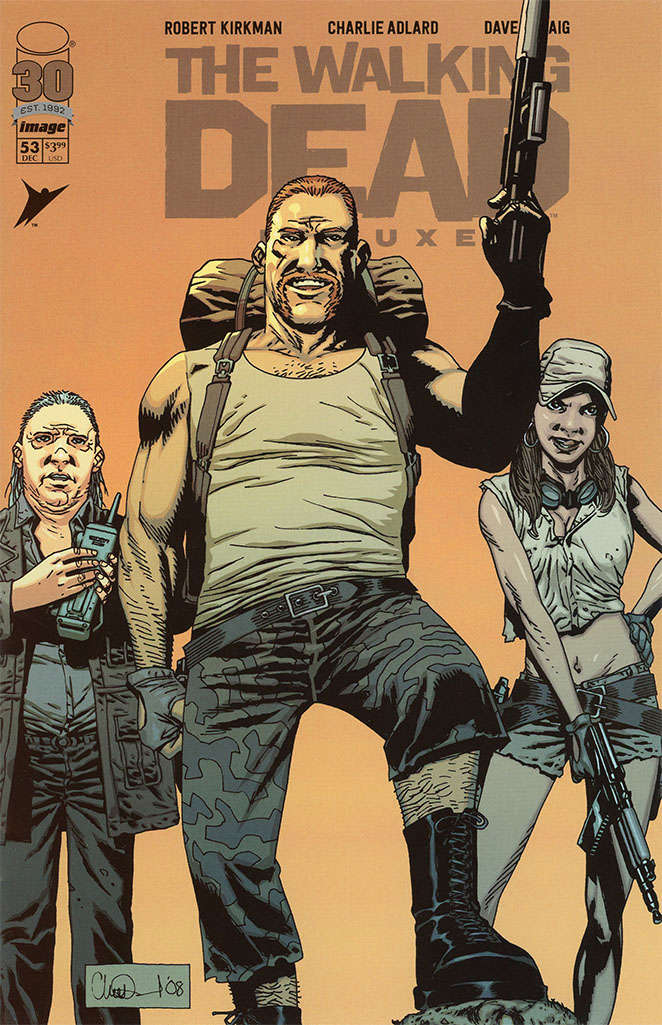 The Walking Dead Deluxe #53 Variation B