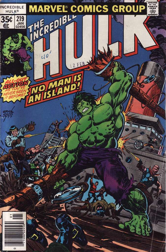 The Incredible Hulk #219