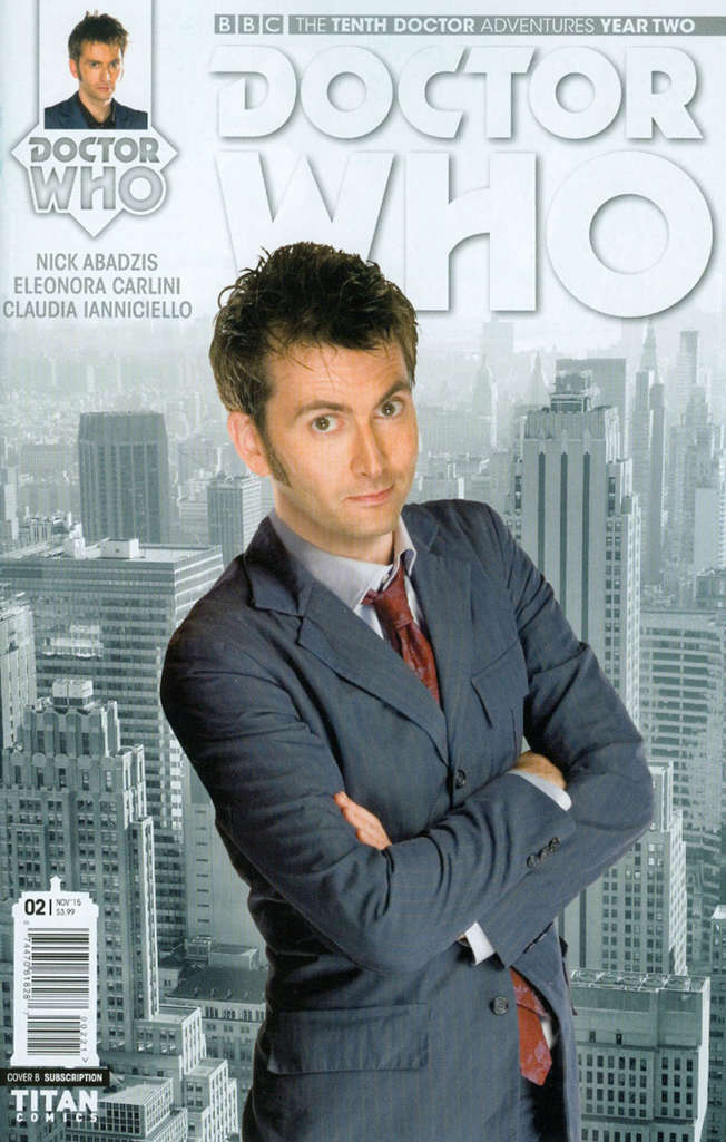 Doctor Who: The Tenth Doctor Year Two #2 Variation B