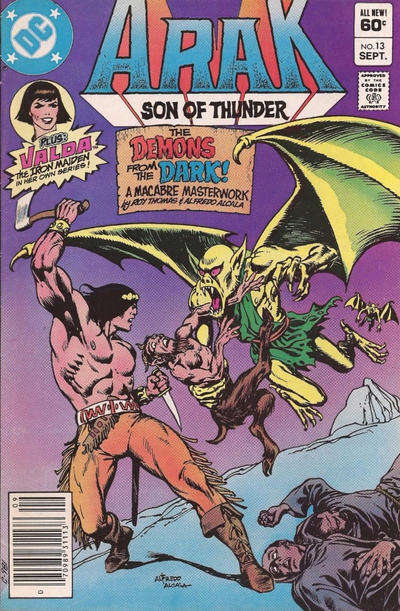 Arak Son of Thunder #13 Newsstand Edition