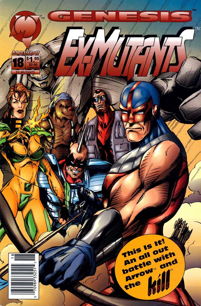 Ex-Mutants (Malibu) #18