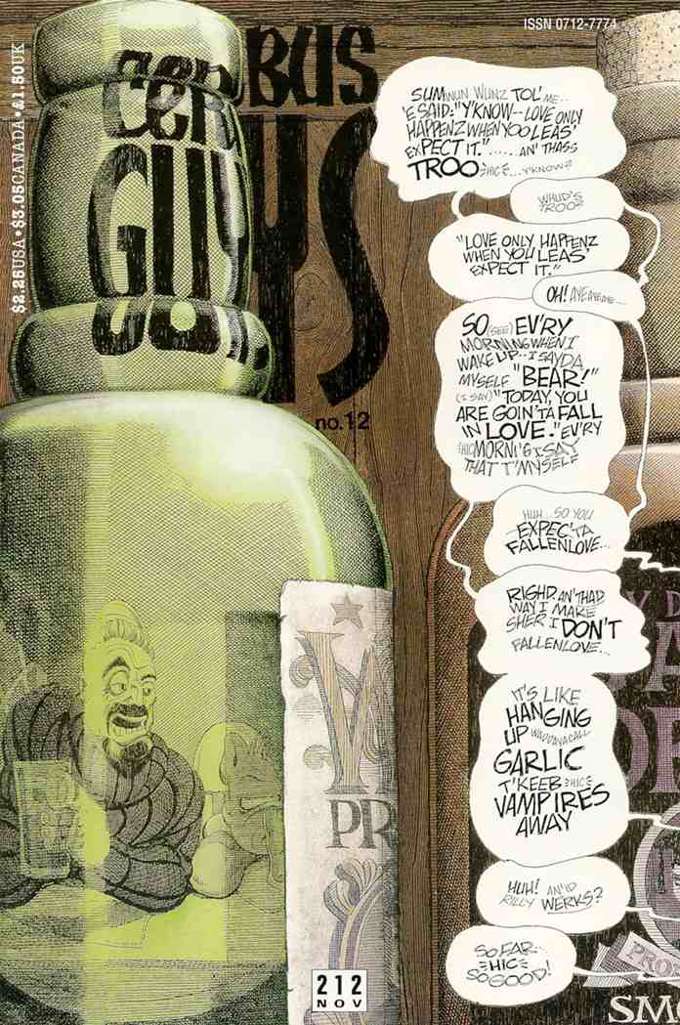 Cerebus the Aardvark #212