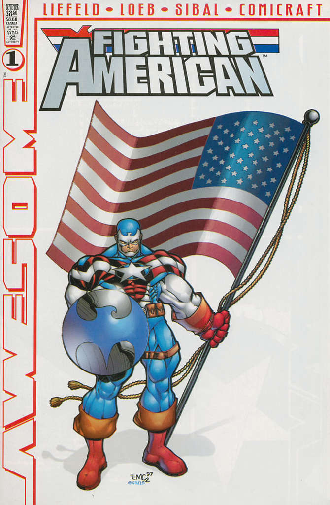 Fighting American (Awesome) #1 Variation B