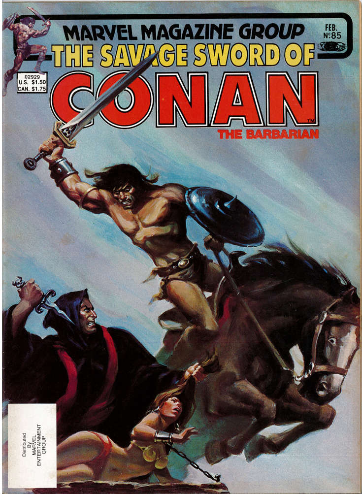 Savage Sword of Conan #85
