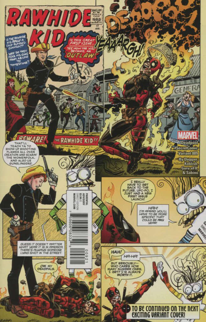 Deadpool (5th Series) #9 Variation A