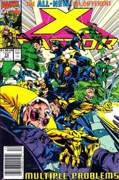 X-Factor #73 Newsstand Edition