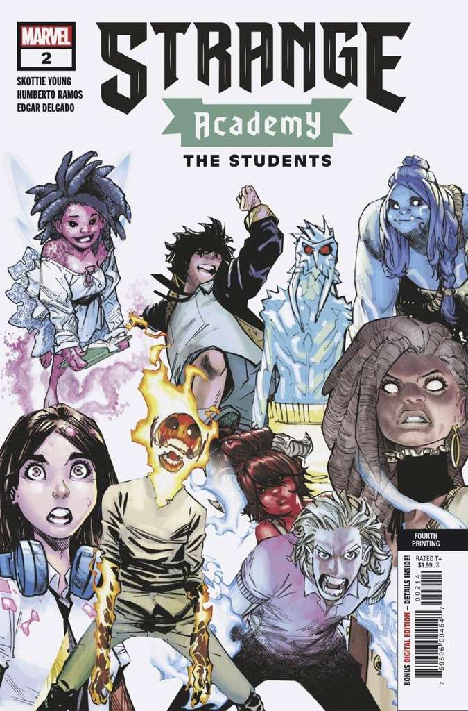 Strange Academy #2  - 4th printing
